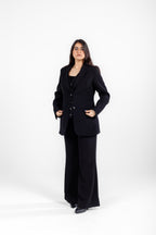 Black Three-Pieces Suit
