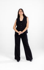 Black Three-Pieces Suit