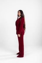 Burgundy Suit