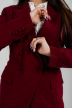 Burgundy Suit