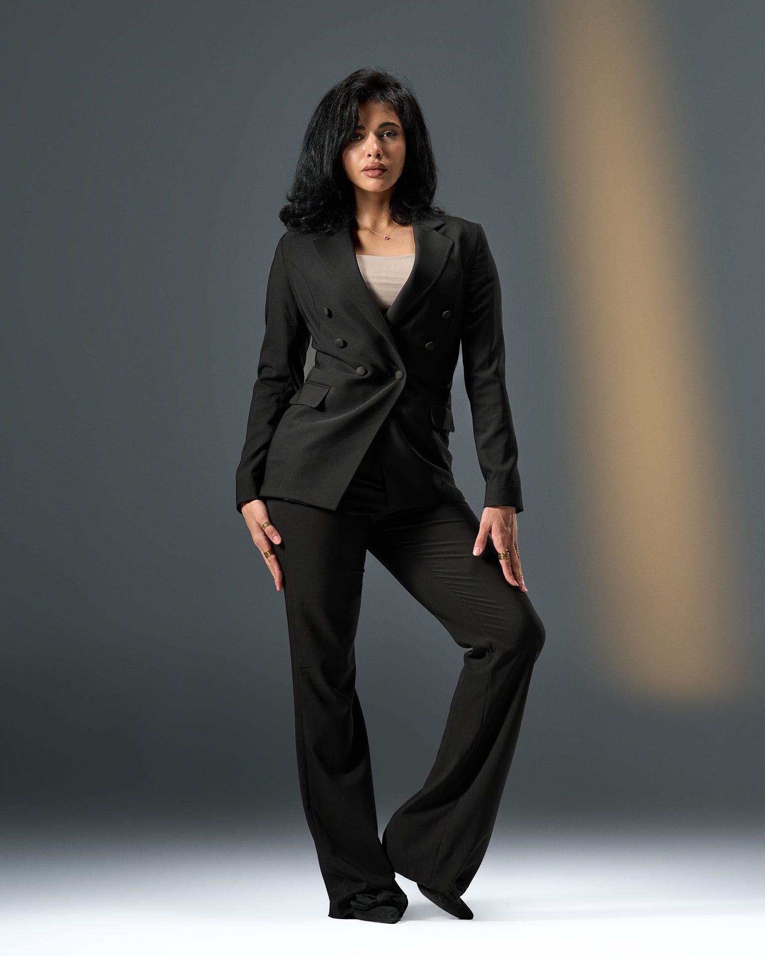 Monarch Tailored Suit – Black