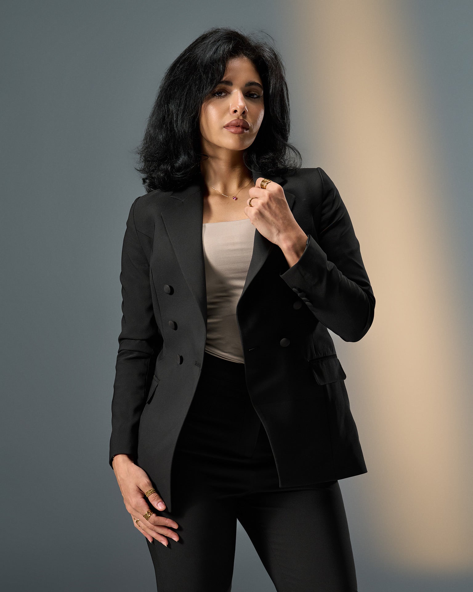 Monarch Tailored Suit – Black