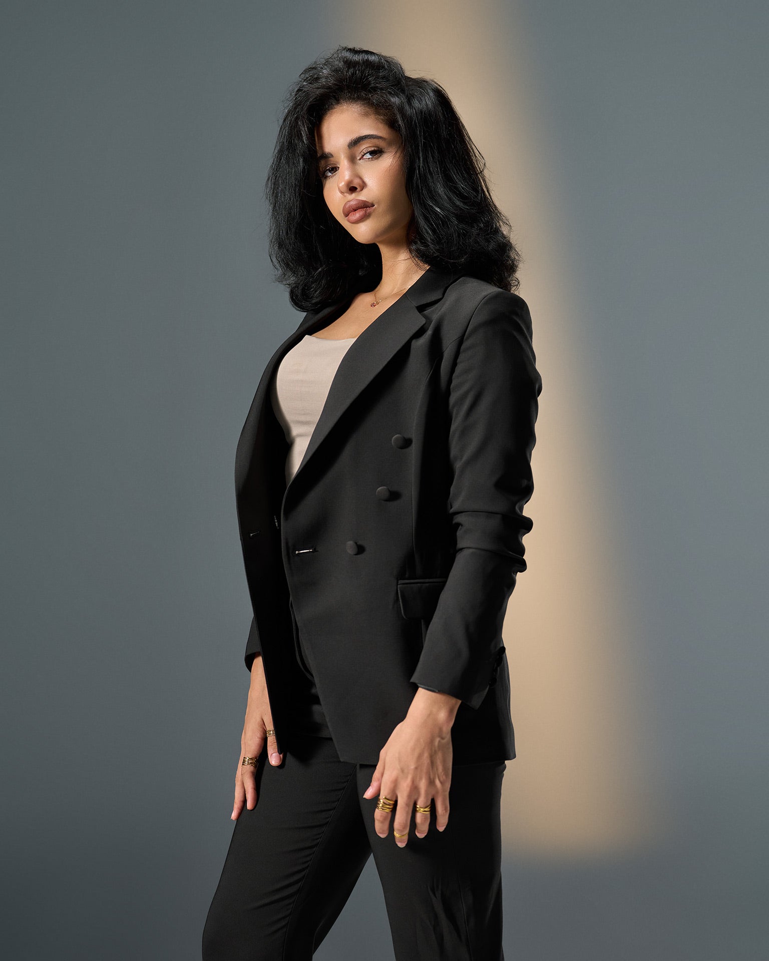 Monarch Tailored Suit – Black