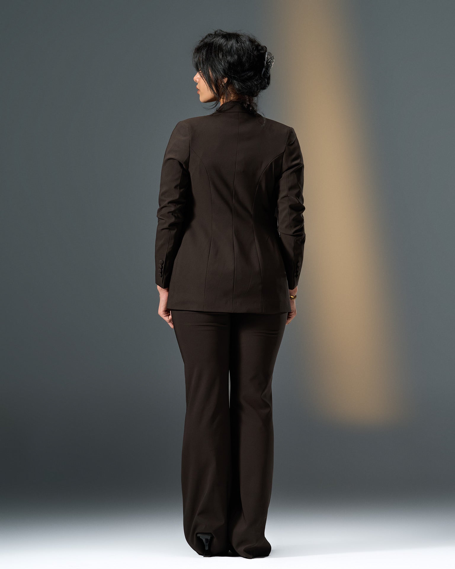 Monarch Tailored Suit – Brown
