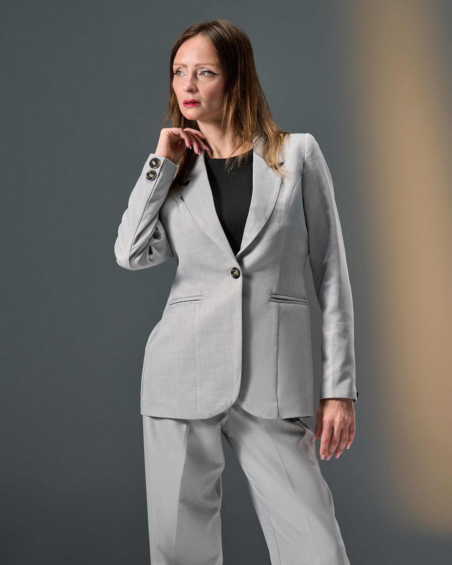 Prestige Tailored Suit – Grey
