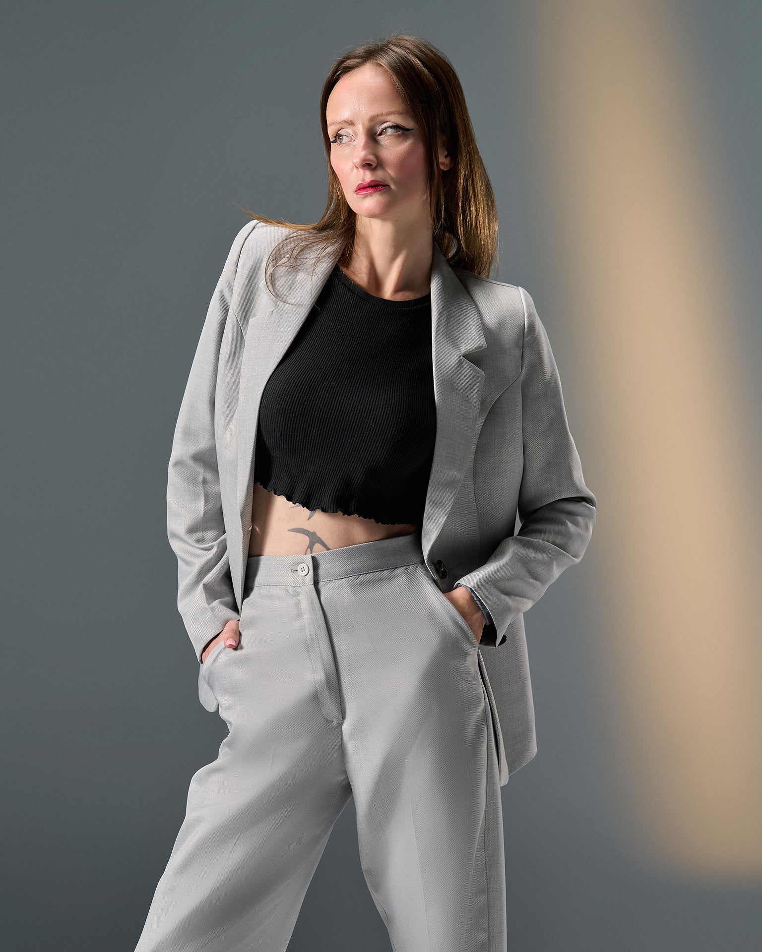 Prestige Tailored Suit – Grey