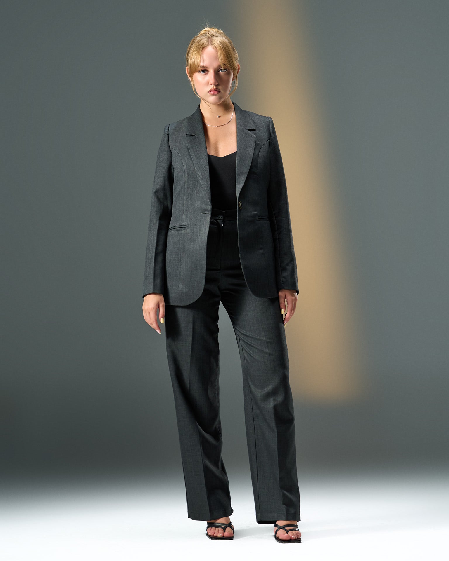 Prestige Tailored Suit – Dark Grey