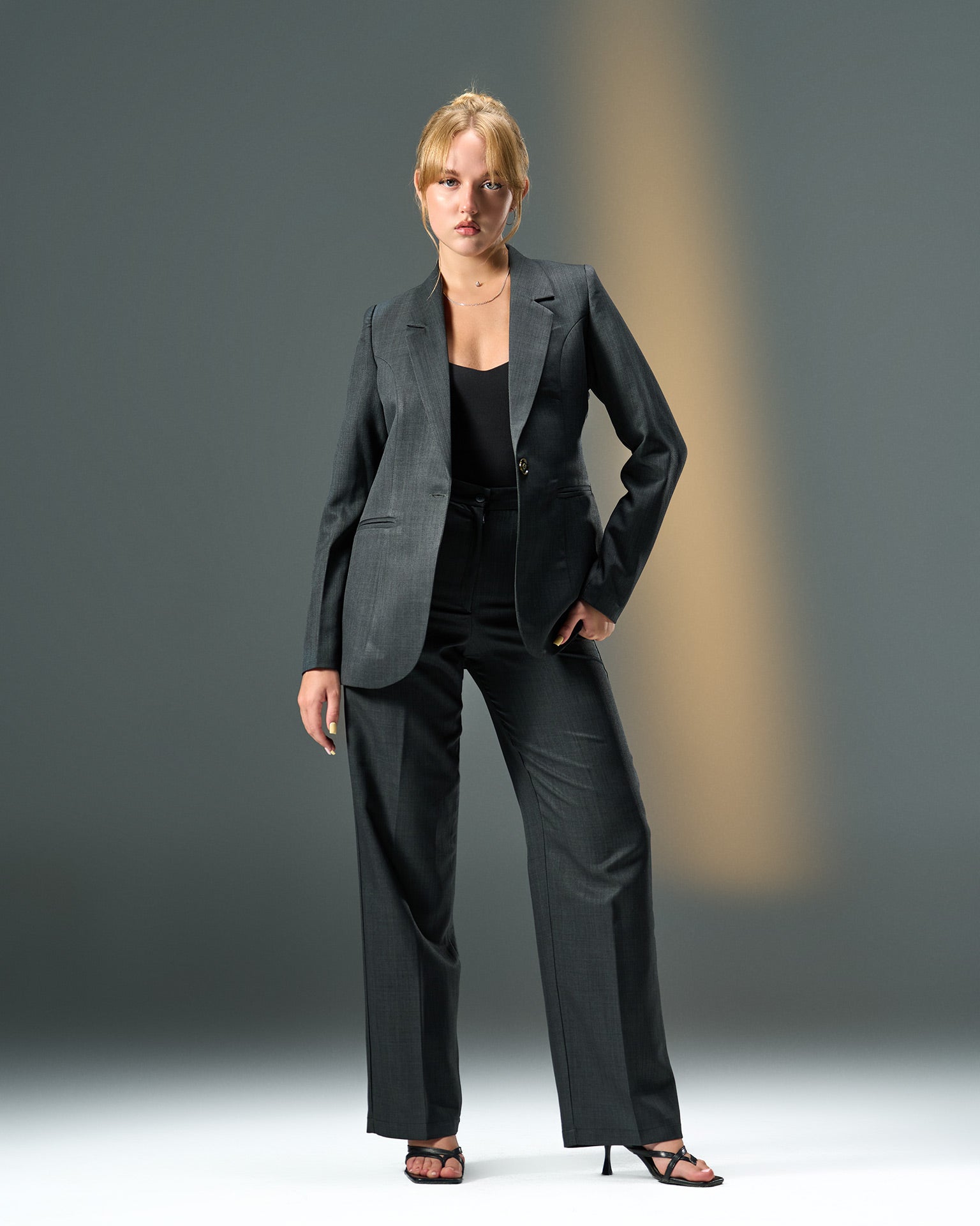 Prestige Tailored Suit – Dark Grey
