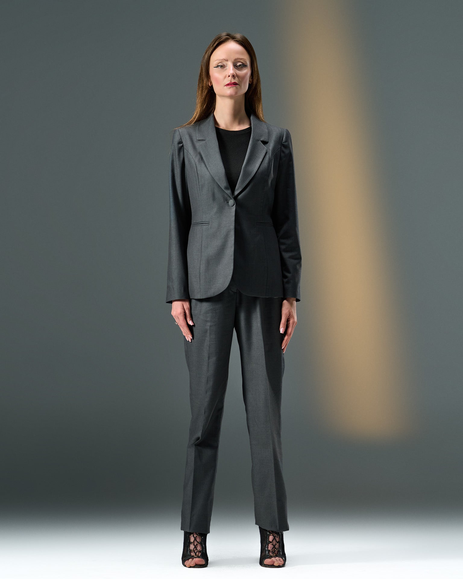 Prestige Tailored Suit – Midnight Grey