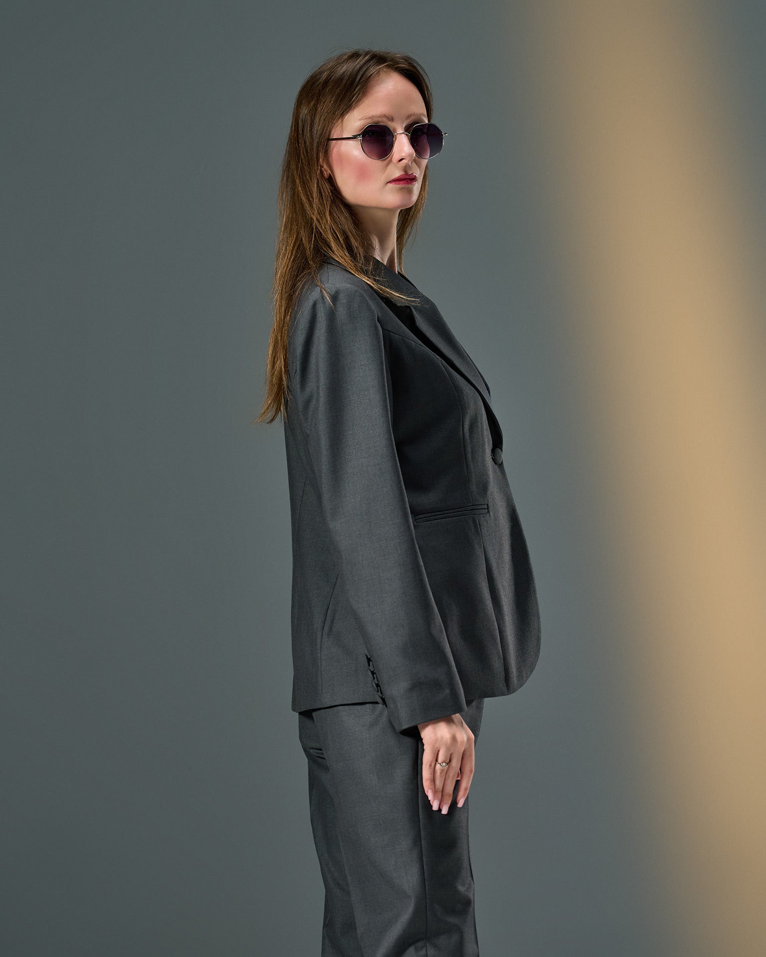 Prestige Tailored Suit – Midnight Grey