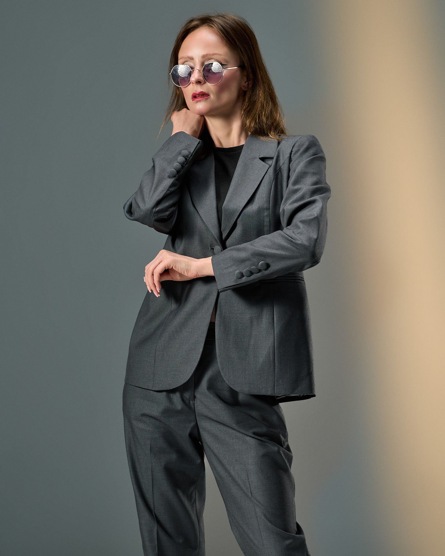 Prestige Tailored Suit – Midnight Grey