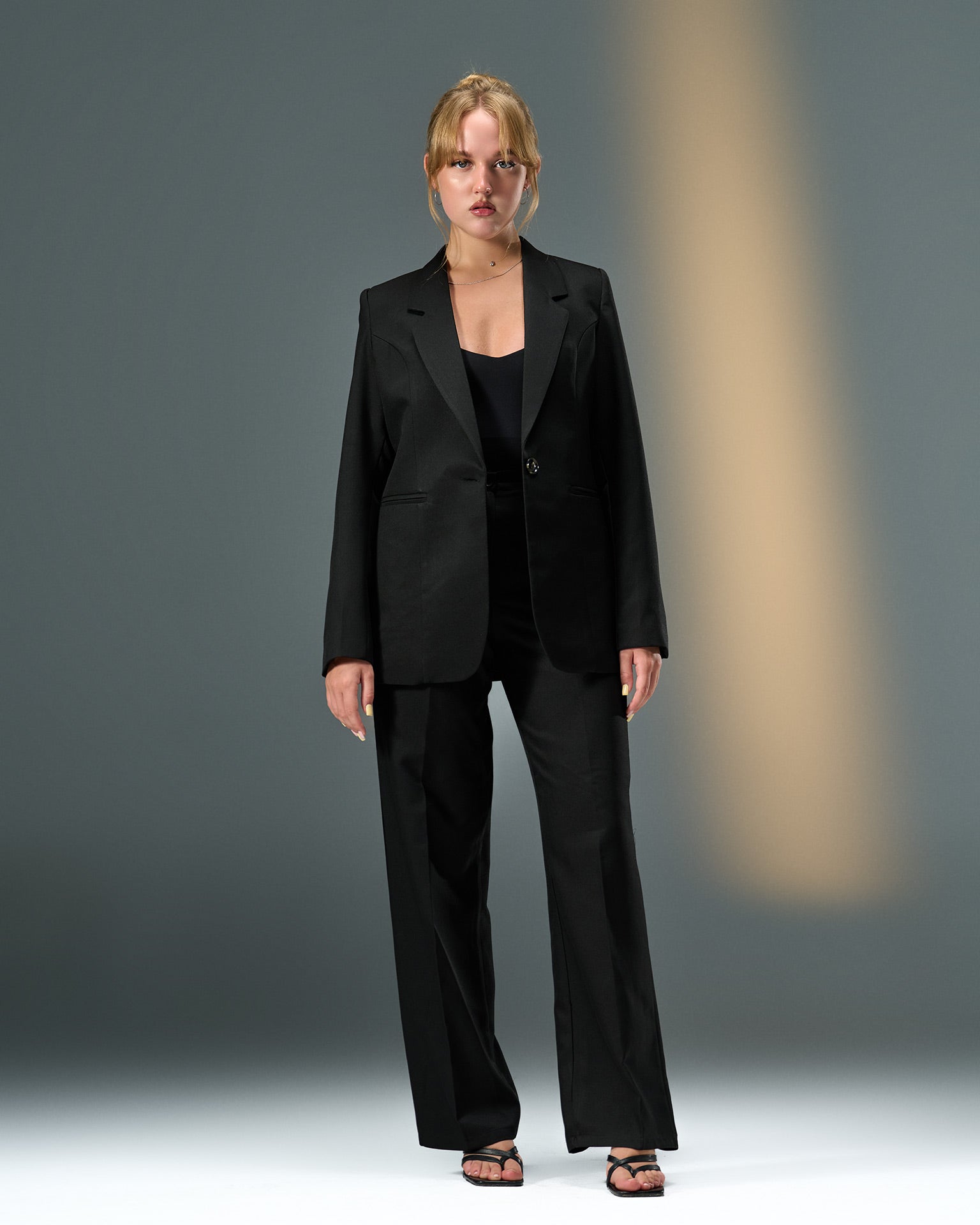 Prestige Tailored Suit – Black
