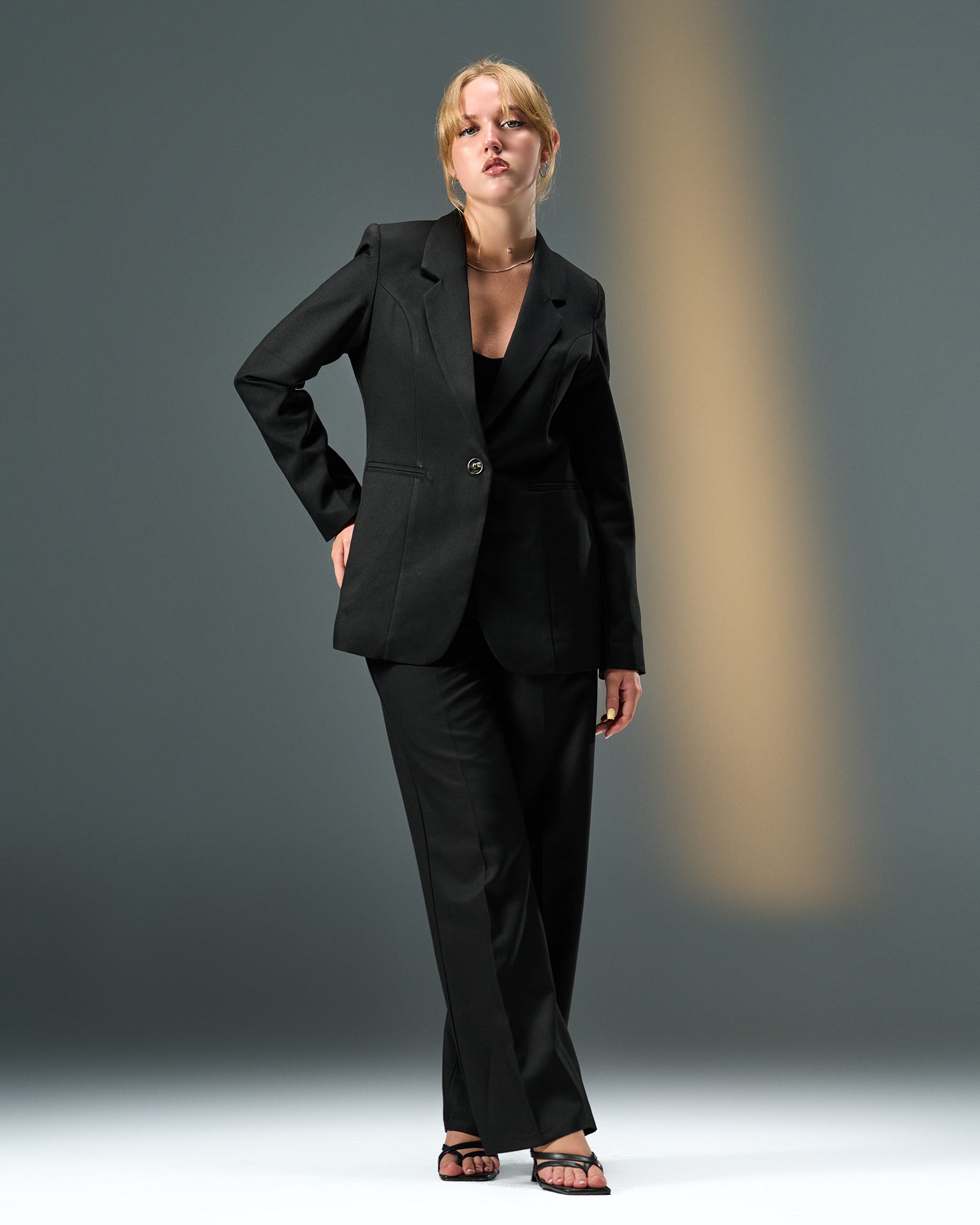 Prestige Tailored Suit – Black