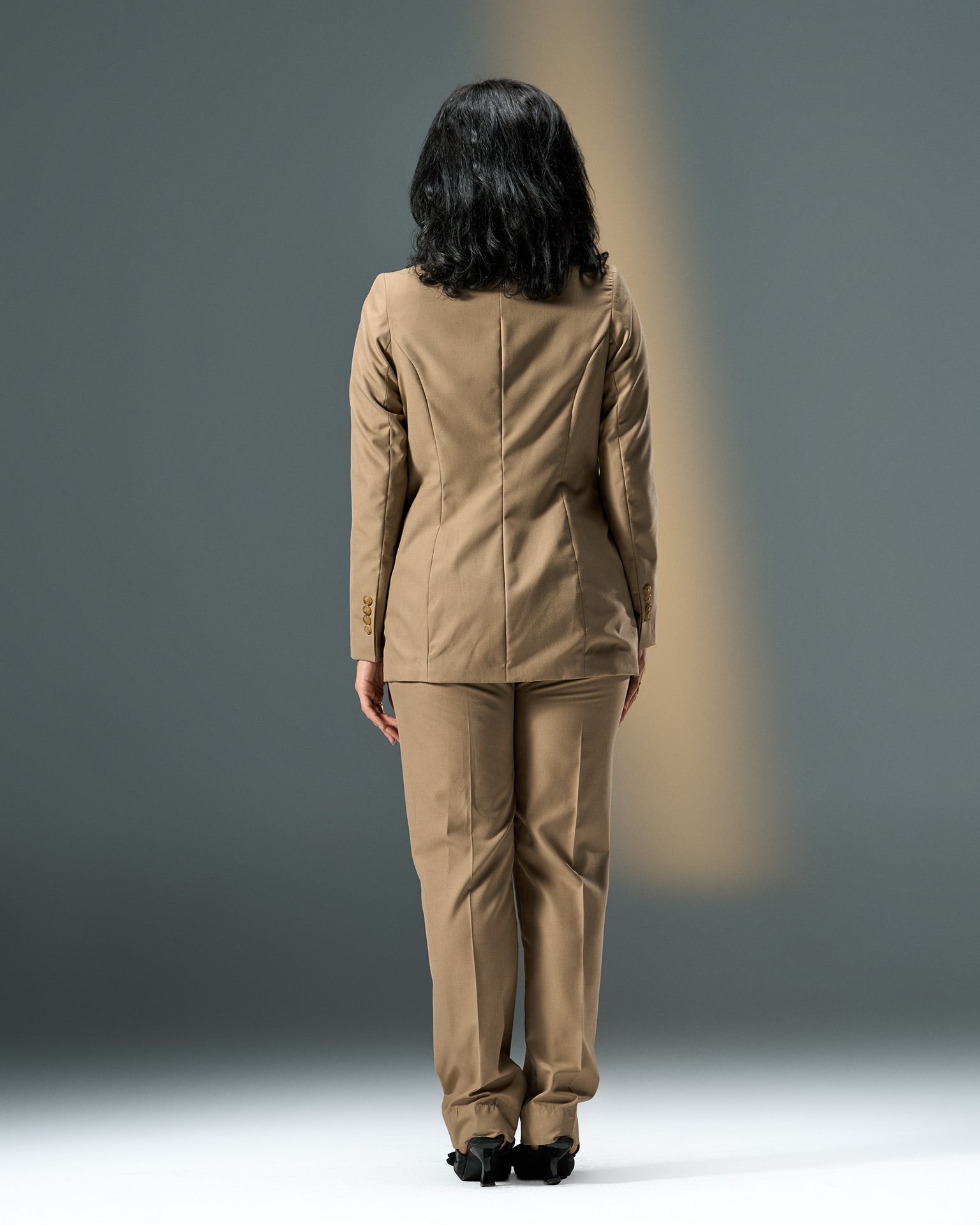 Prestige Tailored Suit – Beige