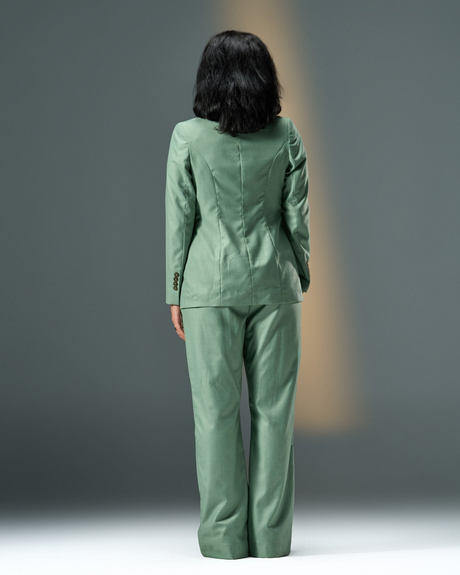 Prestige Tailored Suit – Mint Green