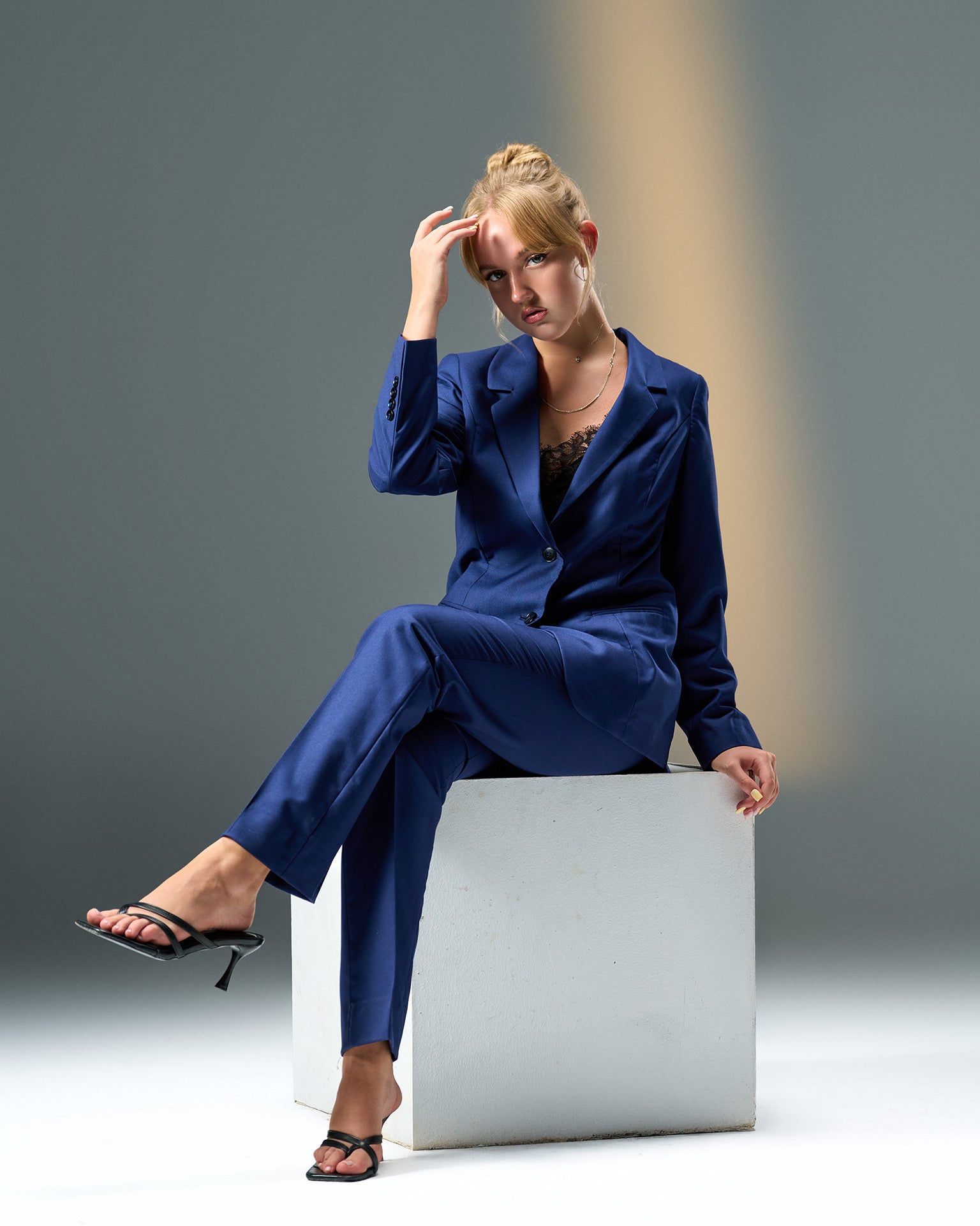 Prestige Tailored Suit – Blue